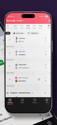 SportyTV: Live Scores & News screenshot 4