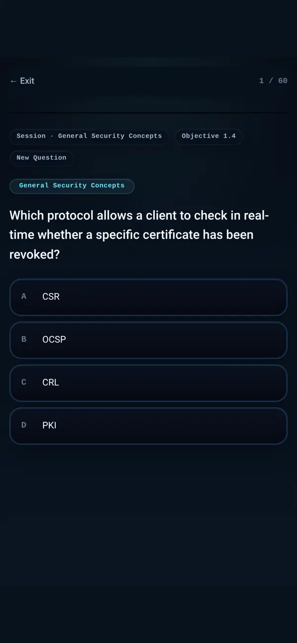 Screenshot #3 pour CertCrush: Security+ SY0-701