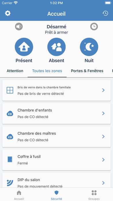 Screenshot #2 pour SecureSmart Alarm