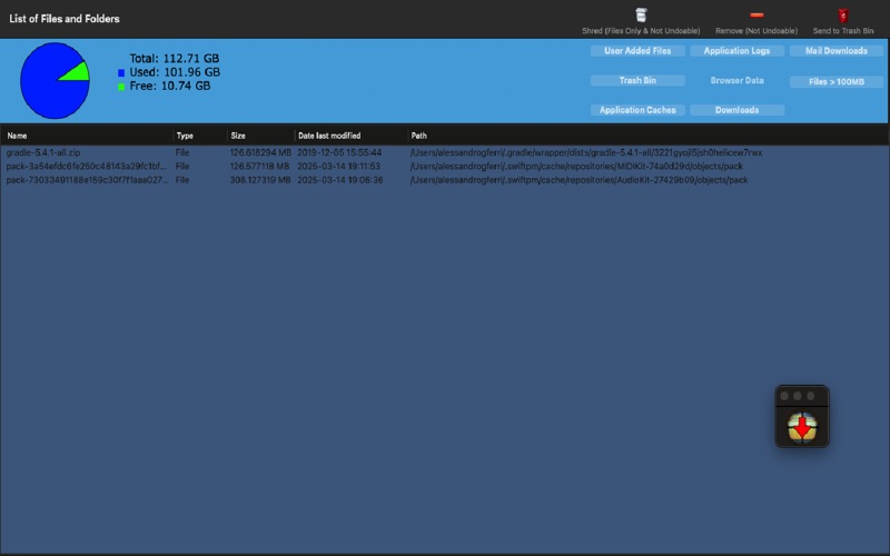 Screenshot #3 pour File Xterminator