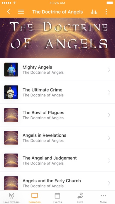 Screenshot 2 of Faith Outreach Center Intl. App