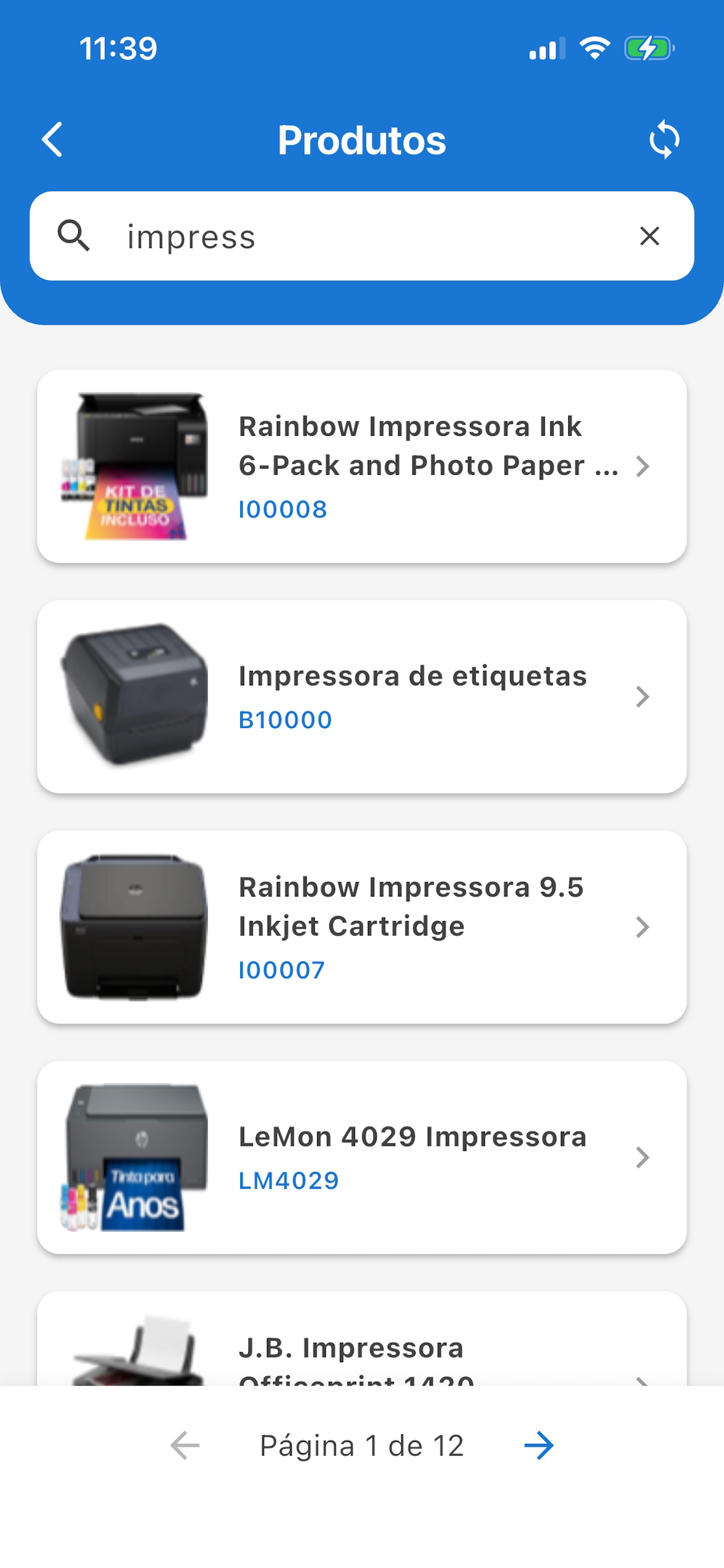 Screenshot 2 of 4Sales App