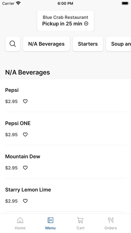 Blue Crab Restaurant To Go