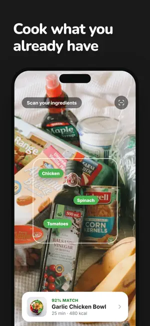 AI Recipe generator - Cal Pal screenshot 1