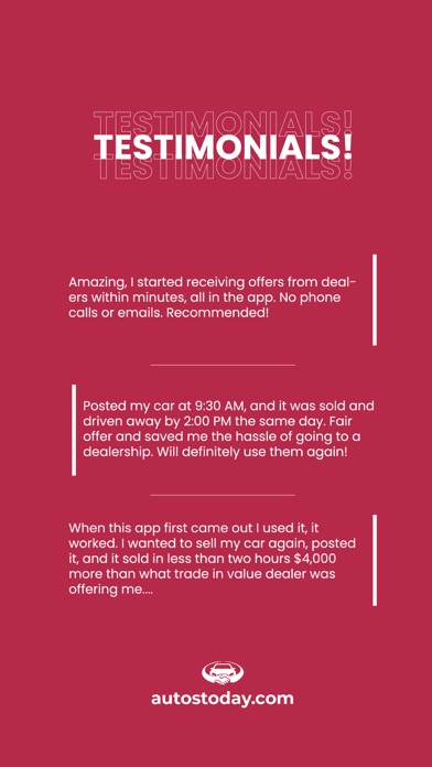 Autos Today - Buy & Sell Cars Screenshot