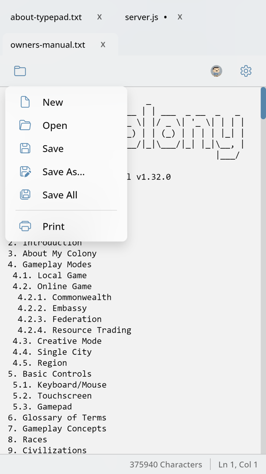 #3. Typepad Editor (iOS) Podle: Brandon Stecklein