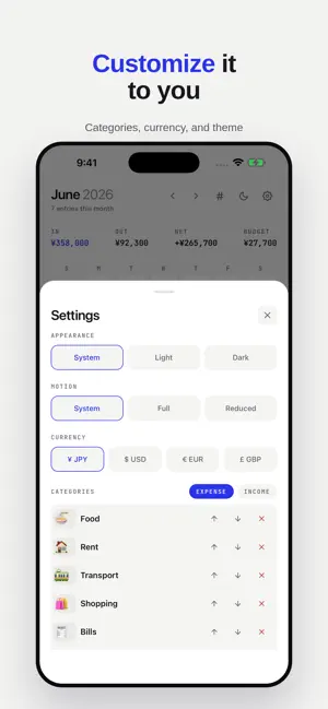 Suito: Budget & Expense Log screenshot 4
