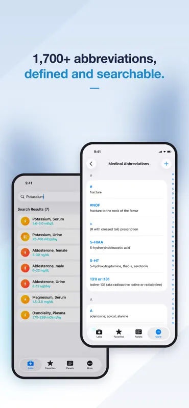 Lab Values+ Medical Reference screenshot 5 of 7