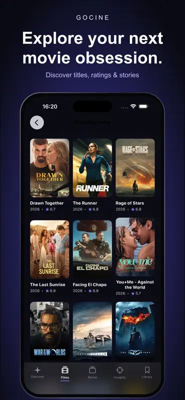 GoCine : Movie and TV Show screenshot 2 of 5