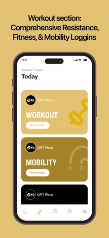DFit App screenshot