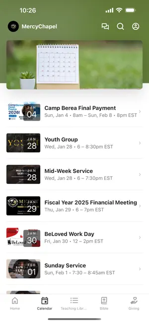 Mercy Chapel screenshot 2