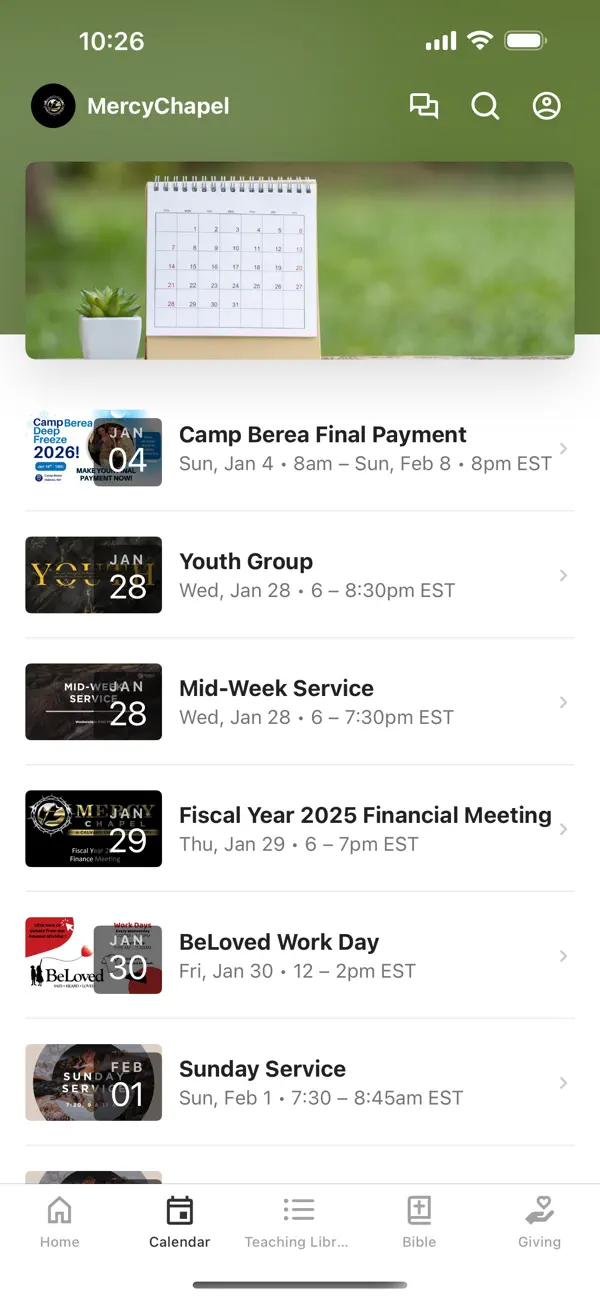 Screenshot #2 pour Mercy Chapel