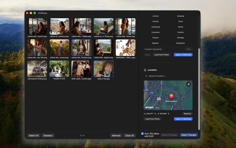ExifEasy screenshot