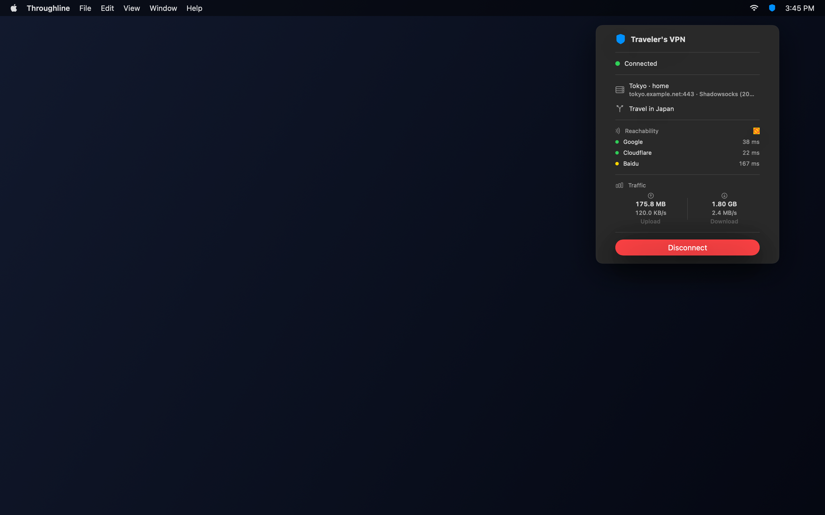 Traveler's VPN: Never Blocked screenshot 9