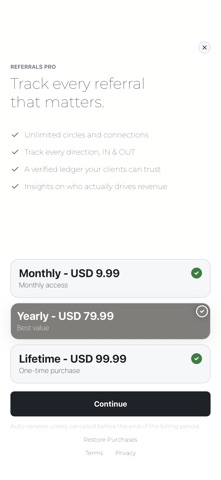 Referrals Screenshot 10 of 10