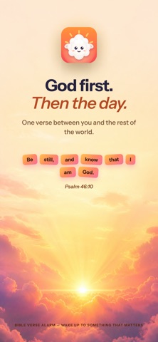 Bible Verse Alarm: God First Screenshot 9