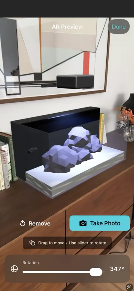 Aquarium Planner AR screenshot 2