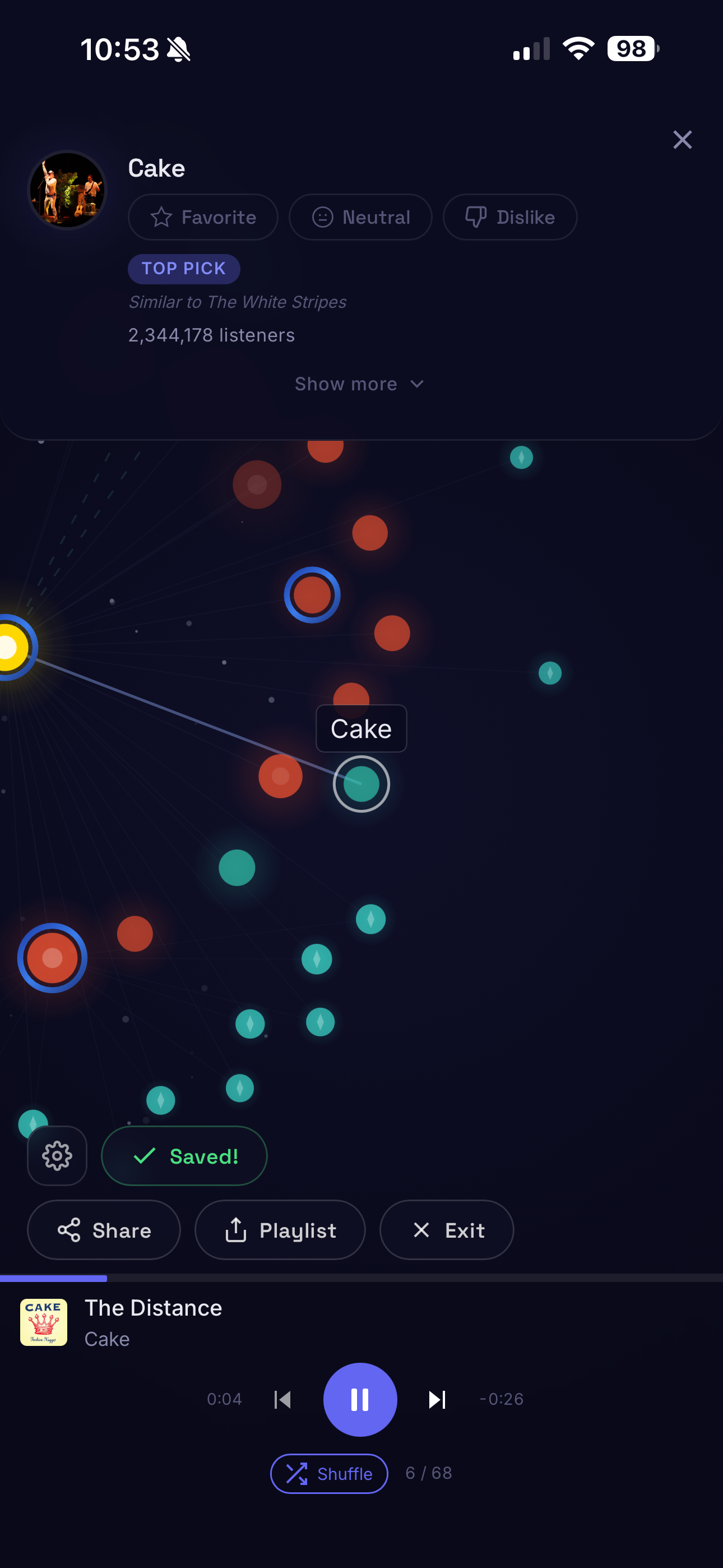 Stellar: Music Discovery