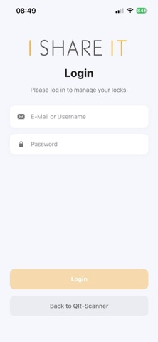 I SHARE IT Service App Screenshot 2 of 4