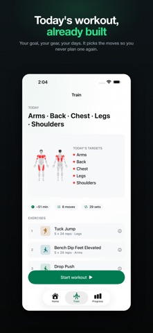 Workout Planner - Gym & Home Screenshot 1 of 7