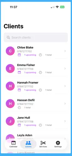 Salon Appointments Screenshot 3