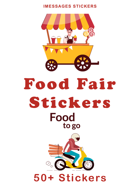 Screenshot #4 pour Food Fair Sticker