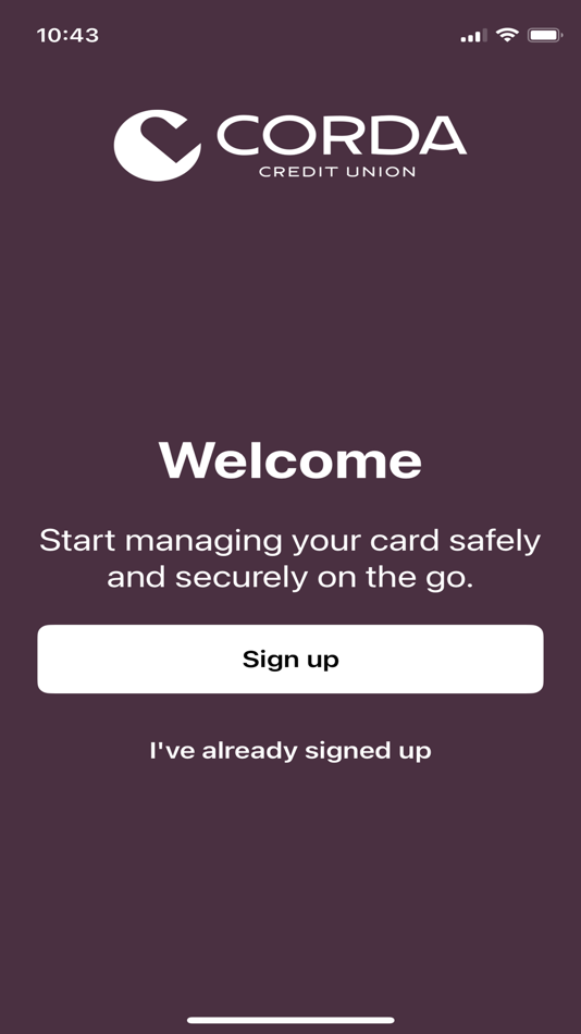 #1. Corda CU Card Manager (iOS) โดย: Corda Credit Union