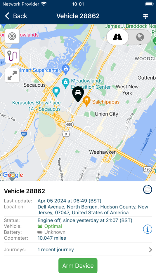 #5. Columbia 360 (iOS) Podle: Redtail Telematics Ltd
