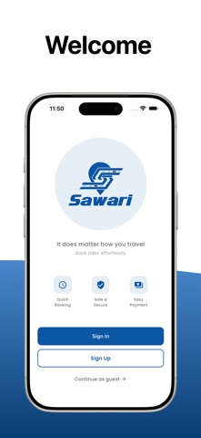 Sawari Customer App Screenshot 1 of 8
