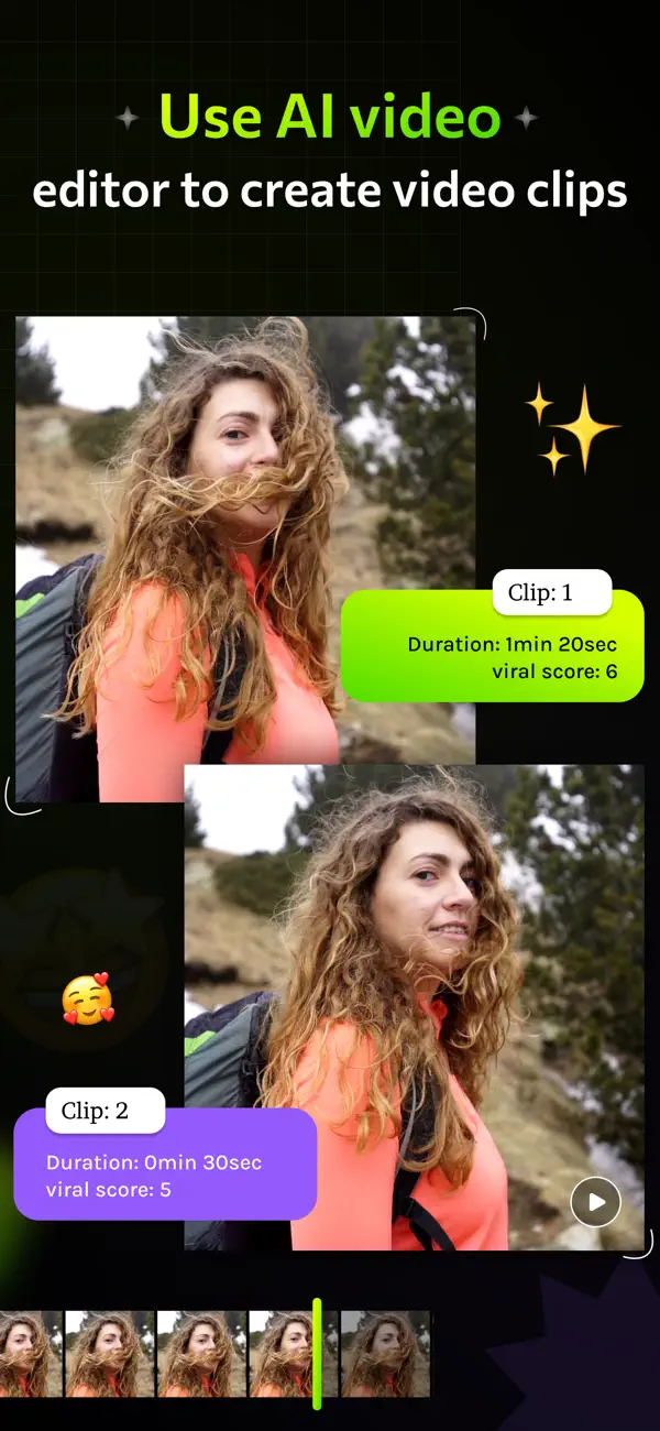 Screenshot #2 pour Ai Video Clipper, Video to GIF