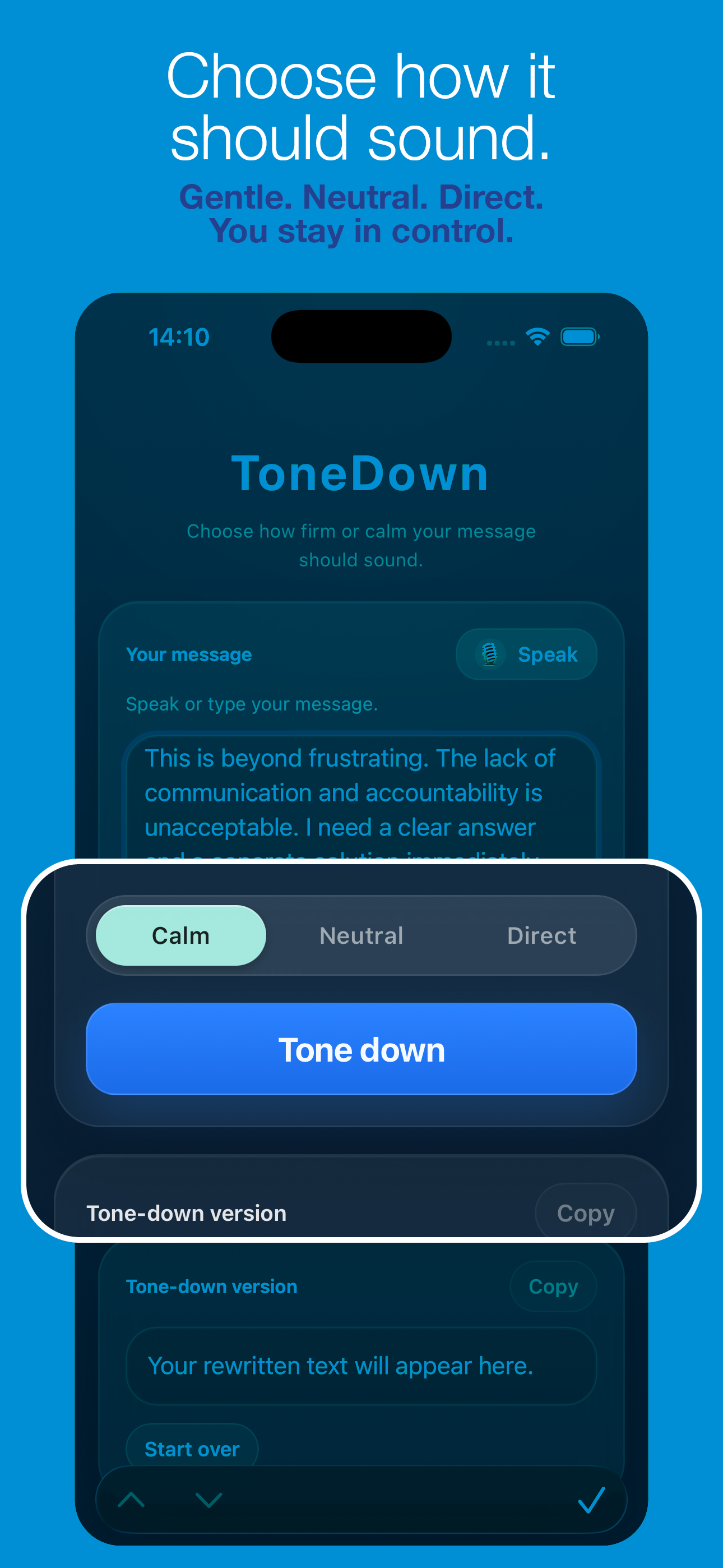 ToneDown screenshot 3