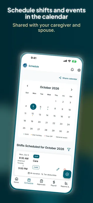RoostPay: Nanny & Care Payroll screenshot 2 of 10