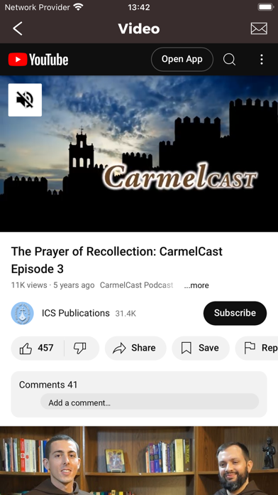 St Teresa Contemplative Prayer Screenshot
