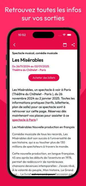 JDS - Idées sorties en France screenshot 2