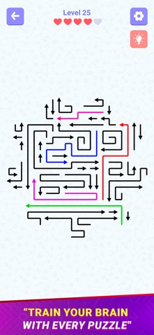 Amaze INN! Escape Puzzle Game iPhone screenshot