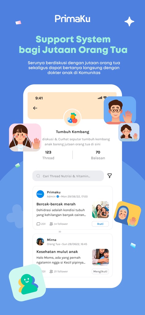 PrimaKu - Cek Pertumbuhan Anak - 의료 앱 | MWM