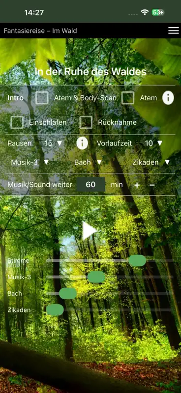 Fantasiereise - Im Wald screenshot 2 of 4