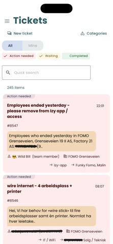 FriendlyQ screenshot