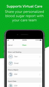 OneTouch Reveal® app screenshot