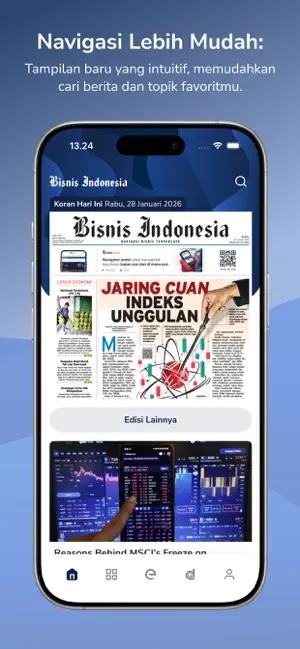 Bisnis Indonesia E-Paper screenshot 2