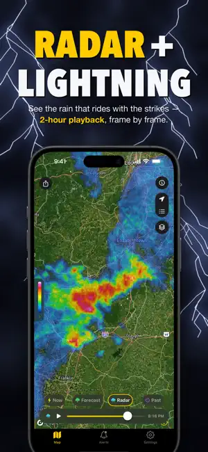 Lightning Tracker: Live Radar screenshot 3