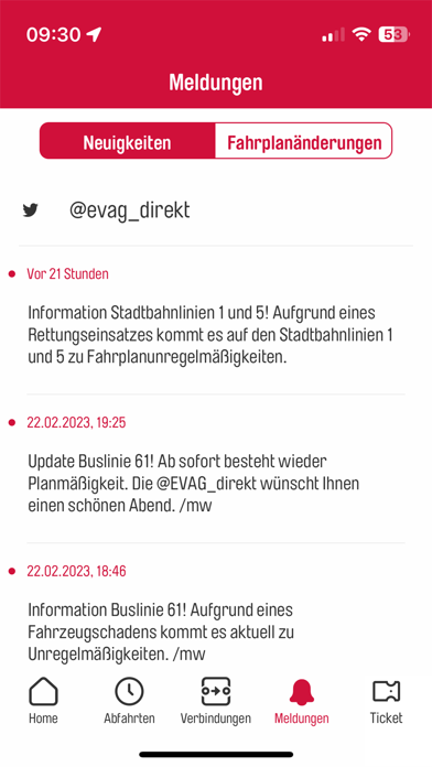 Erfurt mobil Screenshot