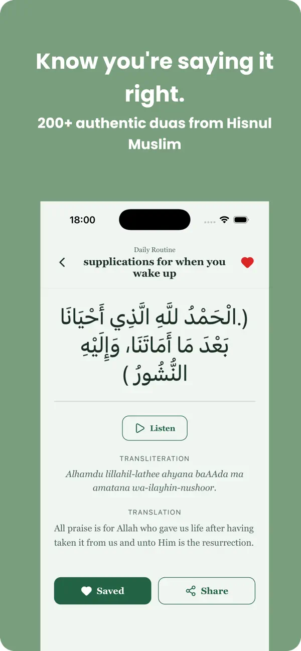 #3. Dua & Athkar (iOS) Podle: Subeida Ahmed