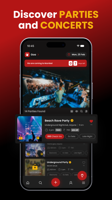 Screenshot #2 pour Party Hunt: Book Event Tickets