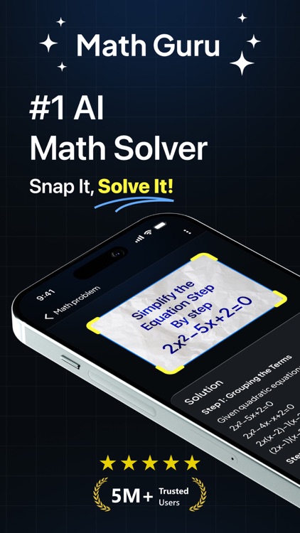 AI Photo Math Solver: MathGuru