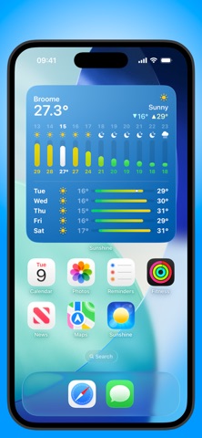 Sunshine Weather screenshot