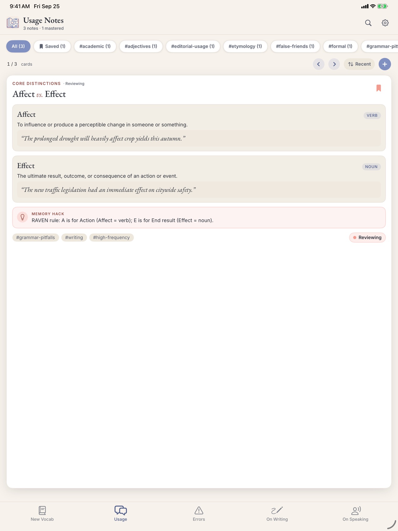 Screenshot 10 of Lex: English Vault
