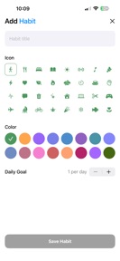 Muslim Prayer Log screenshot
