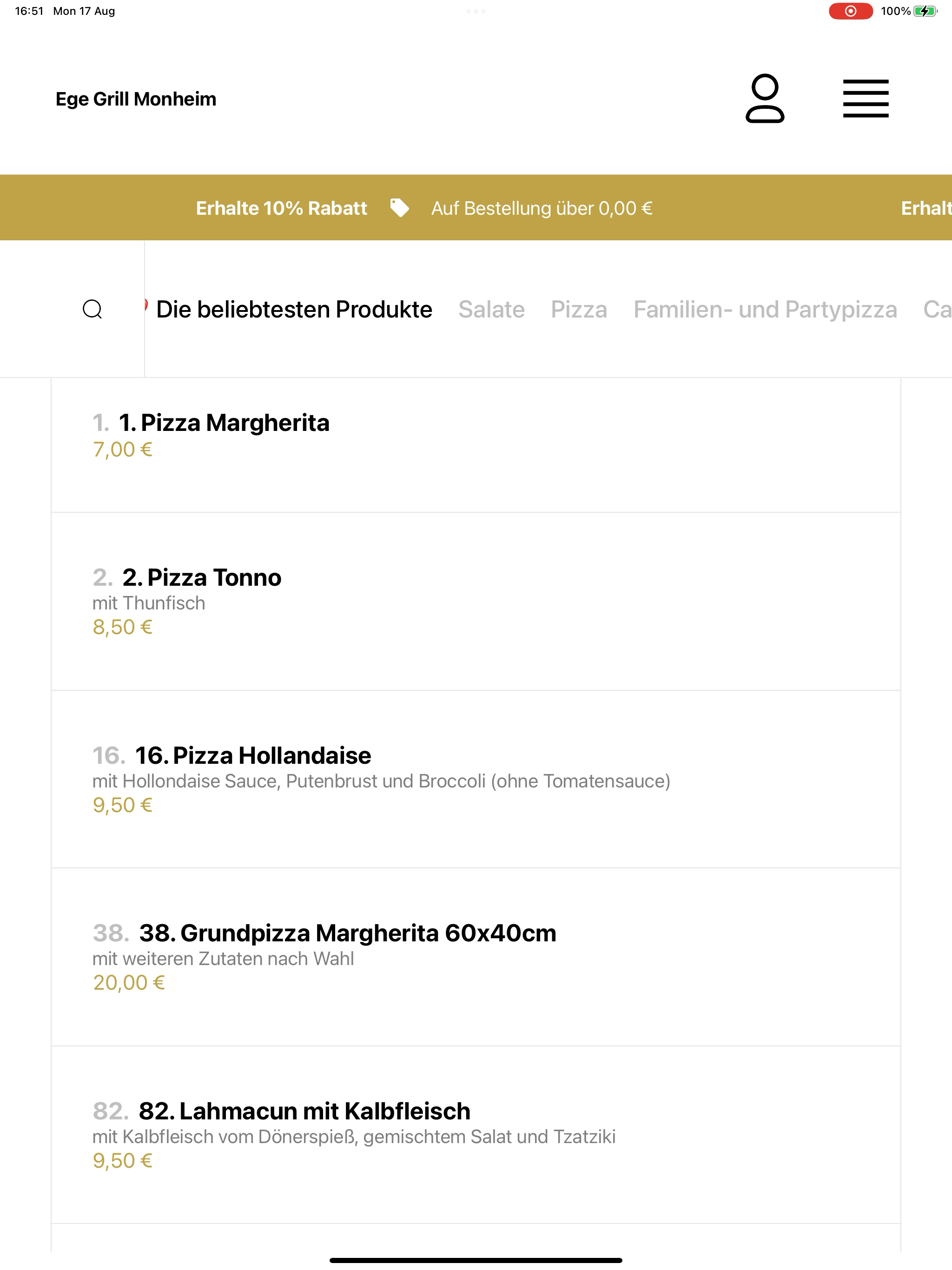 Ege Grill Monheim screenshot 13