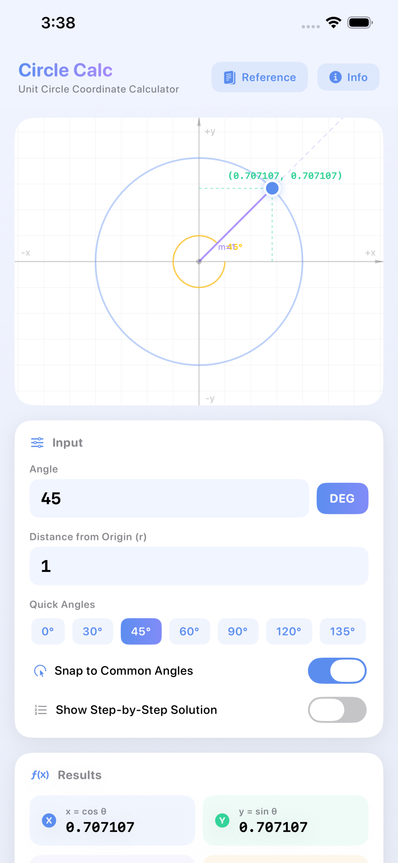Circle Coordinate Calculator